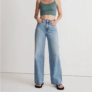 Madewell super wide leg Jean Size 25